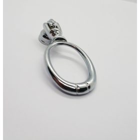 Fém bútorgomb, króm színű