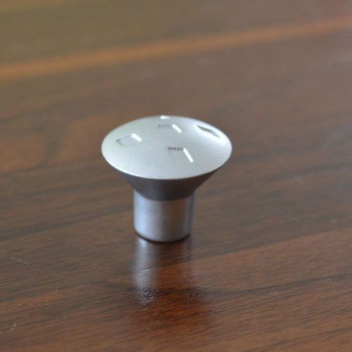 KZ012 matt króm színű bútorgomb