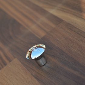 Fém bútorgomb, króm színű