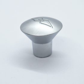 KZ015 bútorgomb, fém, matt króm színben