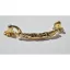 KZ279 Rustikaler Metallgriff, goldfarben, Lochabstand 96 mm
