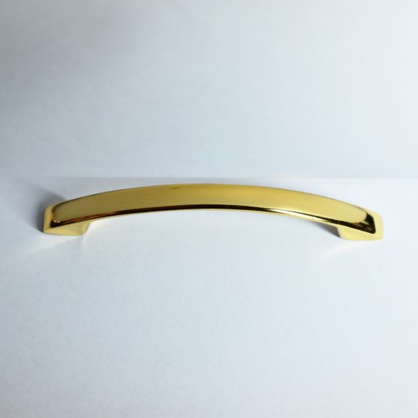 Metall-Möbelgriff, goldglänzend, 96 mm Lochabstand