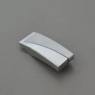 Möbelknopf aus Metall in Messing chrome - Chrom matt