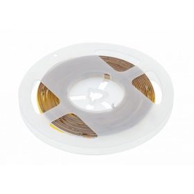   LED szalag COB LED csík, 1600 LED/5 fm, hideg fehér, 8W/fm, 8mm széles , 5fm/tekercs, 12V
