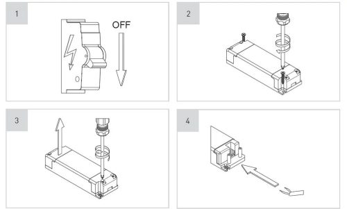 Tápegység LED PRO 12V, 24W, IP20