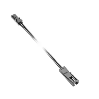 Kábel Mini AMP csatlakozóval, LED csatlakozó, fekete