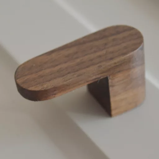 LelandDio_mini, Holzgriff, geöltes Walnussholz