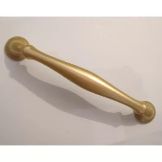 Mattgoldene Farbe, Möbelgriff aus Kunststoff