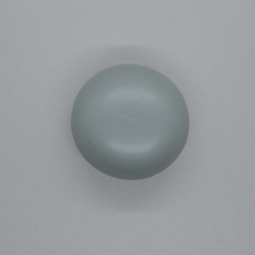 Festett szürke, tömörfa bútorgomb 