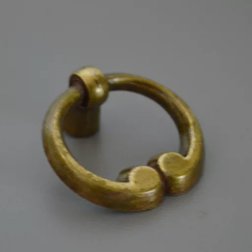 Möbelknopf aus Metall, Bronze