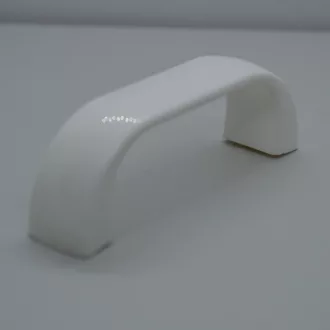 Retro-Kunststoff, weiss farbe, 64 mm BA
