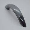 Kunststoff-Möbelgriff, Farbe schwarz-grau, Lochabstand 96 mm