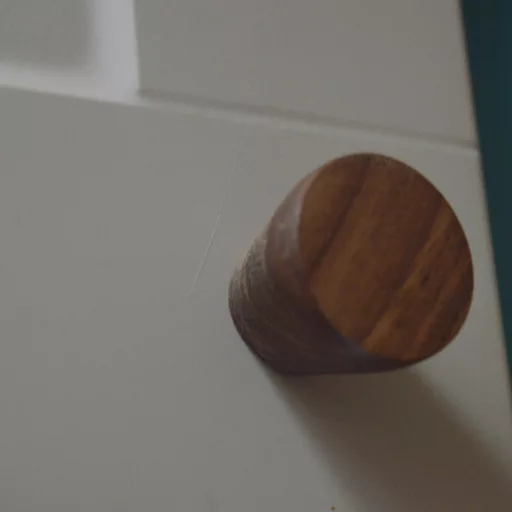 Möbelknauf aus Holz, Walnut geölt