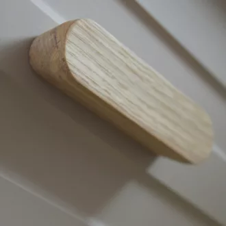   OSLO_F_96, Holzgriff, mit Bleichöl behandeltes Eichenholz, Lochabstand 96 mm