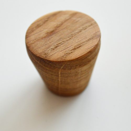 Möbelknauf aus Holz, Eiche geölt