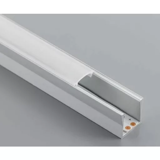 GLAXMNKW Led profil, csavarozható, alu, 2fm