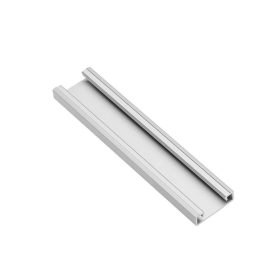 LED profil, csavarozható, 2fm, Alu szín