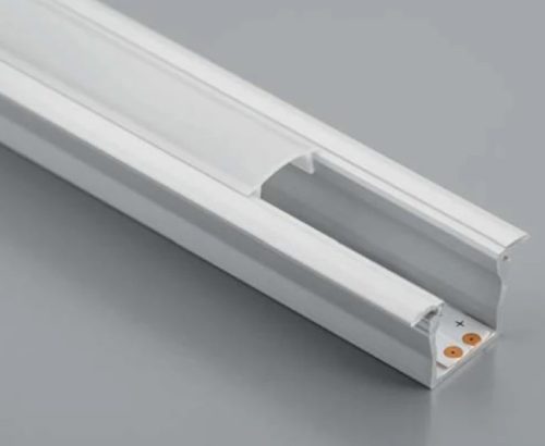 GLAXMIC LED Profil takaró, opál, 2fm