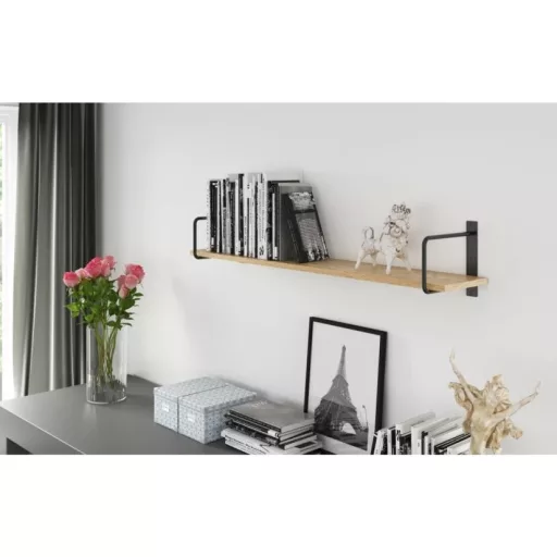 BELT Regalhalter, 22 x 23 cm, mattschwarz