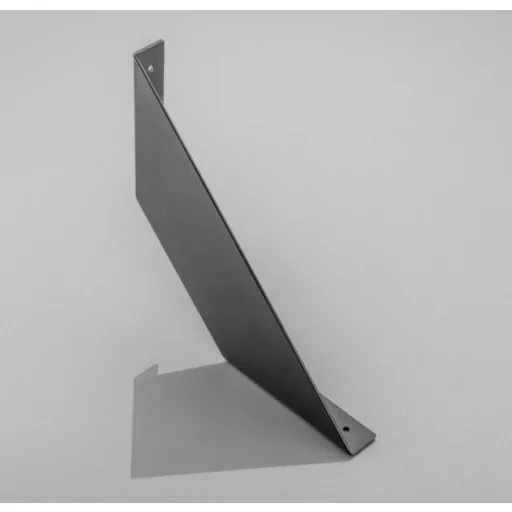 FLAT Regalhalter, 20 x 20 cm, mattschwarz