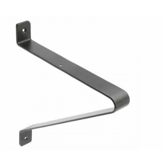 GALA  Regalhalter, 25 x 22 cm, mattschwarz