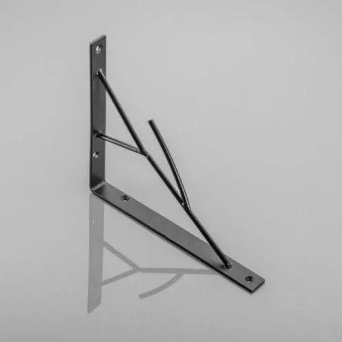 TREE Polctartó, 20 x 17 cm, matt fekete