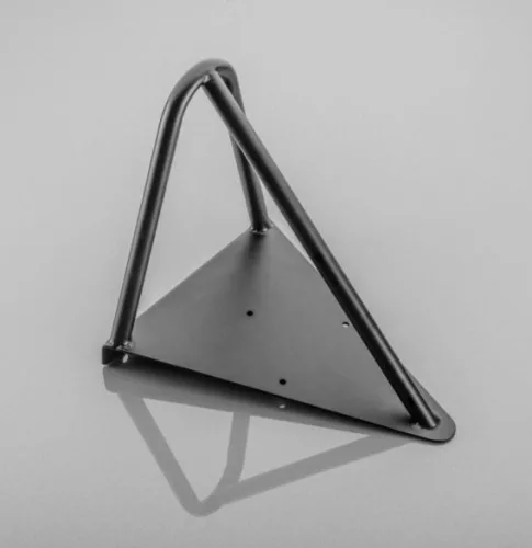 WIRE Polctartó, 18 x 16 cm, matt fekete