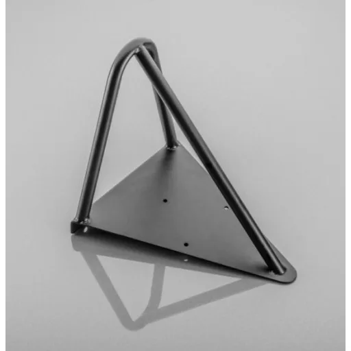 WIRE Regalhalter, 18 x 16 cm, mattschwarz