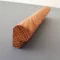 Abgerundeter Massivholz-Möbelgriff, Eiche geölt 32 - 64  mm Bohrungsabstand