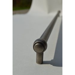   Metal furniture handle, antique black colour, 480 mm hole spacing