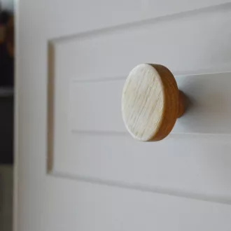 ROME  Möbelknauf aus Holz, Eiche geölt