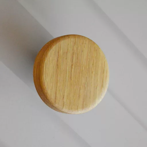 ROME  Möbelknauf aus Holz, Eiche geölt