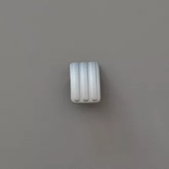 Möbelknopf aus Metall in der Farbe Chrom matt