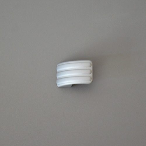 S421 bordázott felületű bútorgomb, matt króm színű