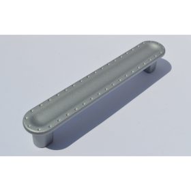   Fém bútorfogantyú, matt króm színű, 128 mm furattávval