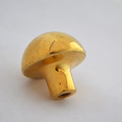 Retro-Möbelknopf in Goldausführung