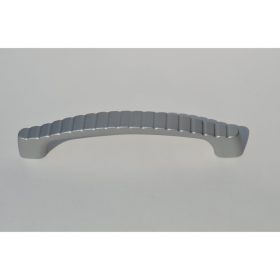   Fém bútorfogantyú, matt króm színű, 128 mm furattávval