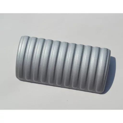 Möbelgriff aus Metall in mattem Chrom