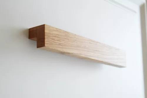 MÖBELGRIFFE AUS HOLZ, EICHE LACKIERT, 160 - 192 MM BOHRUNGSABSTAND