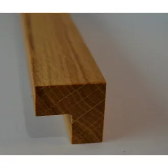 Eiche geölt, Möbelgriff aus Holz