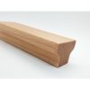 Massivholz-Möbelgriff, Buche geölt 100 mm Länge
