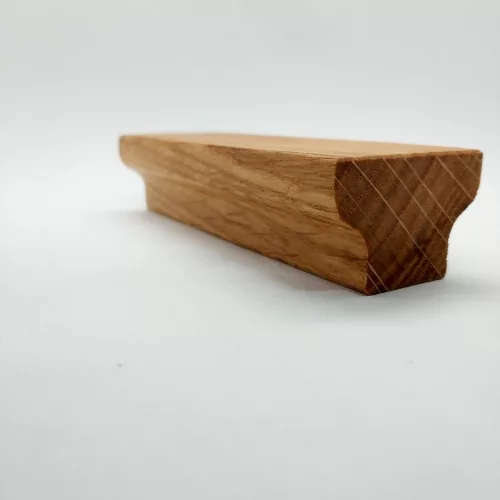 Massivholz-Möbelgriff, Eiche geölt 150 mm lang