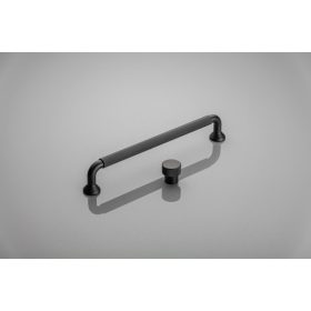   STRUCTURE matt fekete bútorfogantyú, 192 mm furattáv, modern