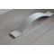 Metall-Möbelgriff, matt verchromt, mit 128 mm Lochabstand