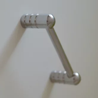   UD030_64 Fém bútorfogantyú, króm színű, 64 mm furattáv