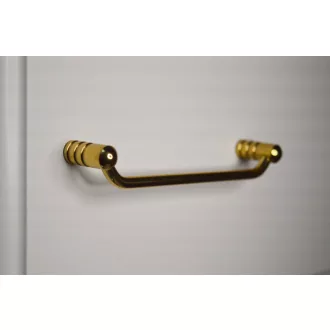 Metall-Möbelgriff, goldfarben, 128 mm BA