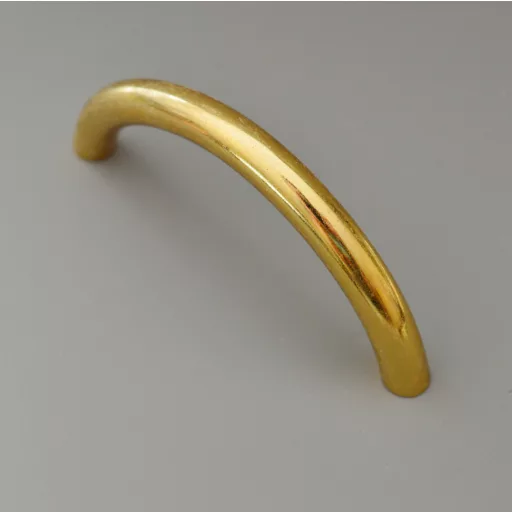Metall-Möbelgriff, goldglänzend, 64 mm Lochabstand, 2. Klasse