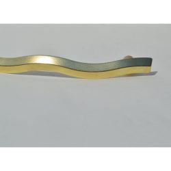 High quality matt gold coloured metal furniture handle