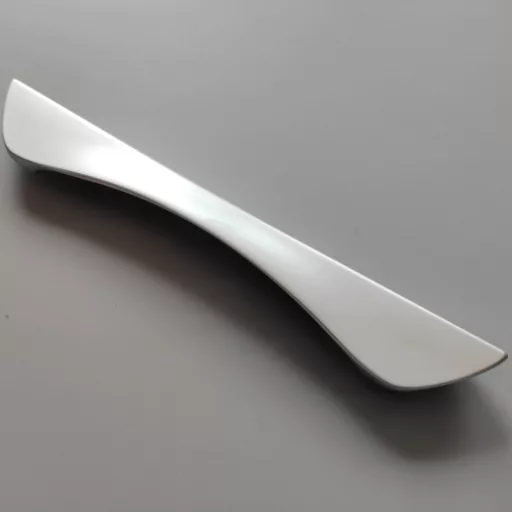 Fém bútorfogantyú, 160 mm furattáv, matt króm