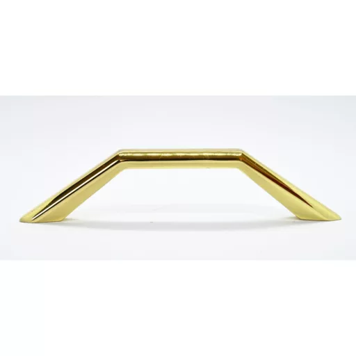 UN78 – Möbelgriff mit 128 mm Bohrung, goldfarben